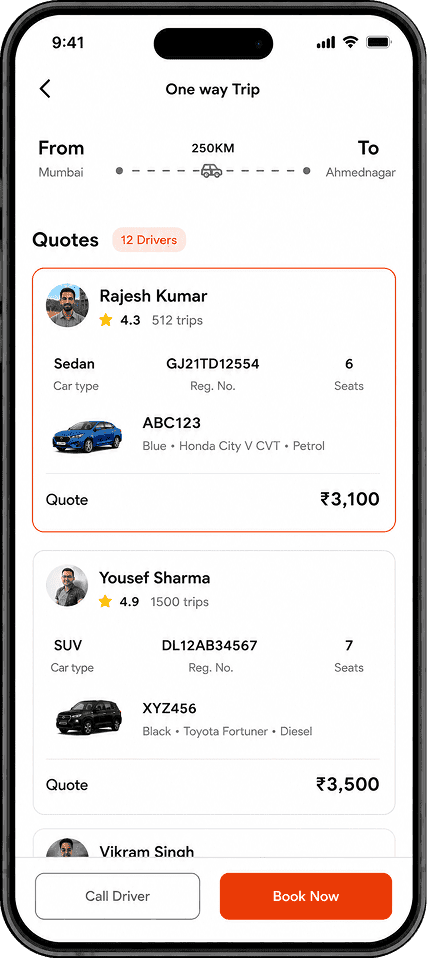AAVORide App Phone