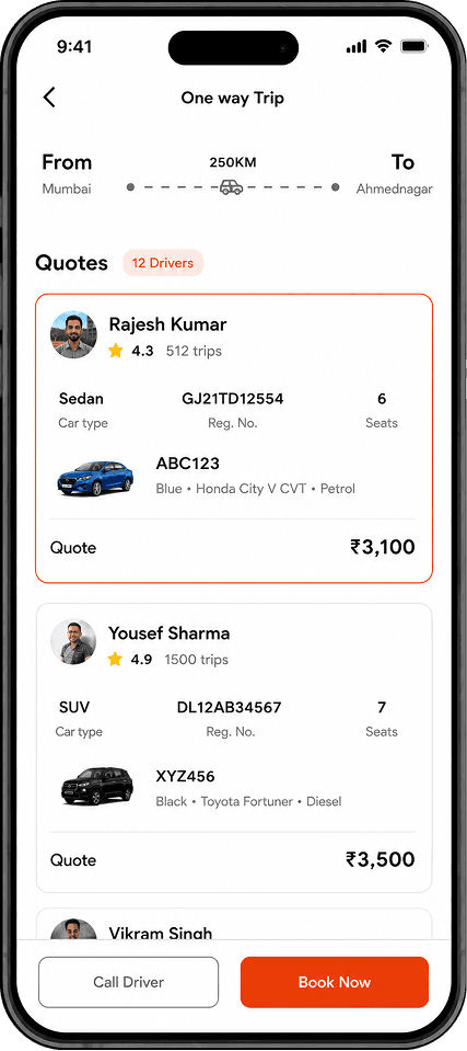 AAVORide App Phone