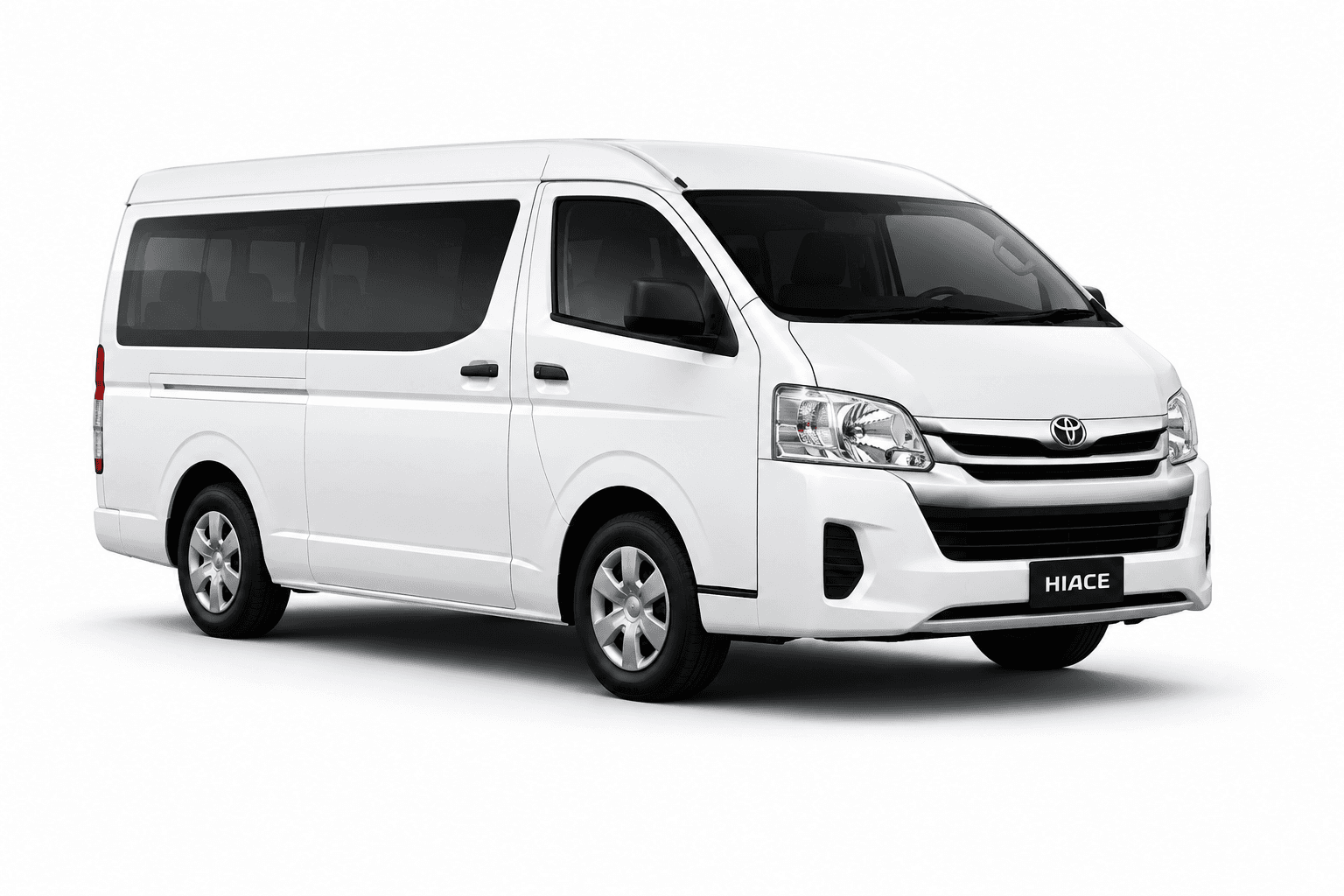 White comfort van
