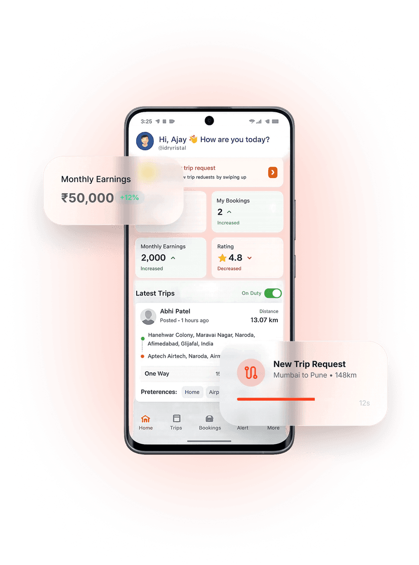 AAVORide Partner Mobile App Showcase